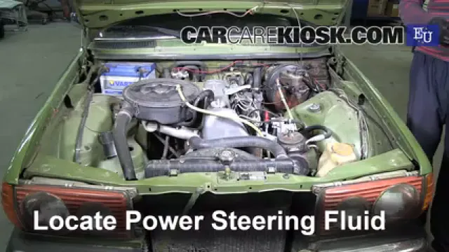 1983 Mercedes-Benz 200D 2.0L 4 Cyl. Diesel Power Steering Fluid Add Fluid